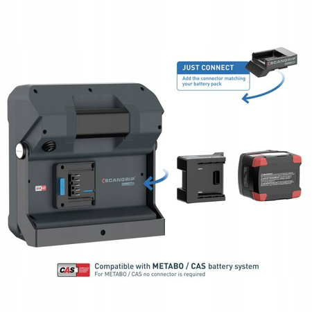 SCANGRIP AKUMULATOROWA LAMPA 4000 LM VEGA 4 CONNECT