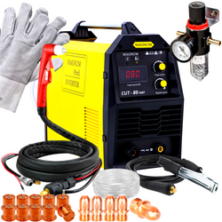 MAGNUM CUT 80 IGBT PRZECINARKA PLAZMOWA 400V + DYSZE + ELEKTRODY + RĘKAWICE OCHRONNE