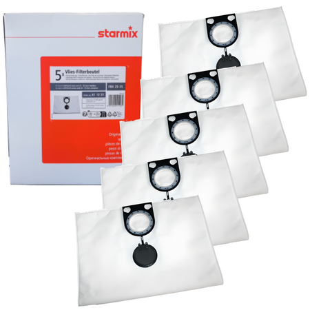 Worki STARMIX FBV 25/35 mikrowłóknina, kpl 5 szt