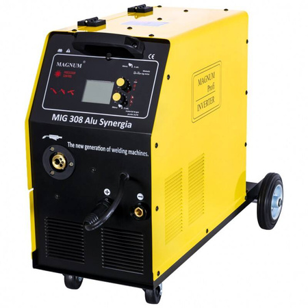 ZESTAW MAGNUM PÓŁAUTOMAT SPAWALNICZY MIG/MAG 308 ALU SYNERGIA