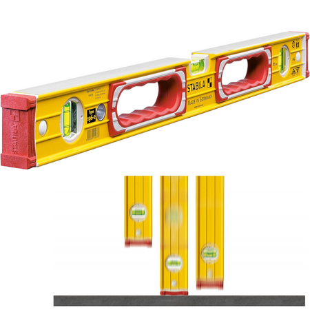 STABILA SA15235 POZIOMICA STABILA SERIA 196-2 Z UCHWYTAMI 100 CM