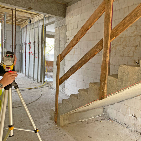 NIVEL SYSTEM LASER KRZYŻOWY CL3R BLUETOOTH + SJJ-M1 EX STATYW+ RD800 CZUJNIK + LS24 ŁATA