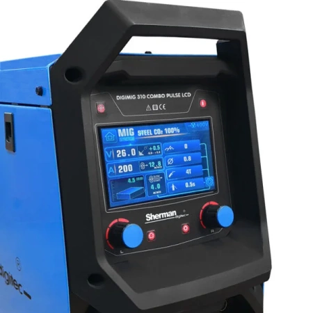 SHERMAN SPAWARKA INWERTOROWA SYNERGICZNA DIGIMIG 310 COMBO PULSE LCD