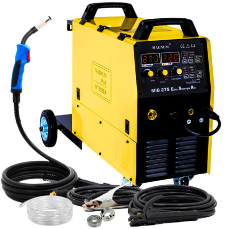 MAGNUM MIG 275 SPAWARKA INWERTEROWA EASY SYNERGIA ALU PULS 280A/60%