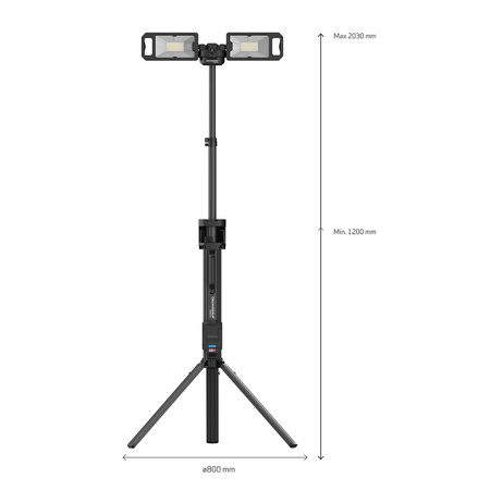 SCANGRIP SG036105C AKUMULATOROWA LAMPA BUDOWLANA LED 5000 LM TOWER 5 CONNECT
