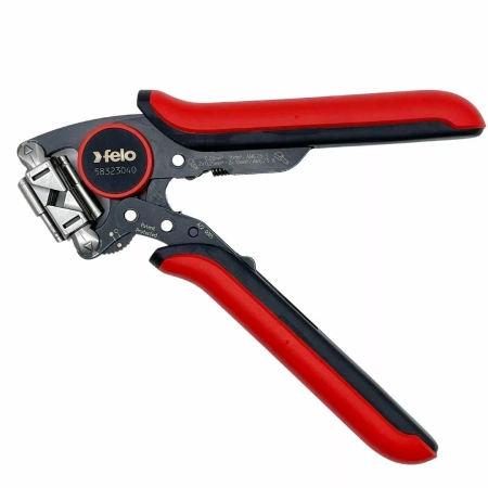 FELO FL58323040 ZACISKARKA DO TULEJEK KABLOWYCH Z RUCHOMĄ GŁOWICĄ 0,08 - 16 MM2