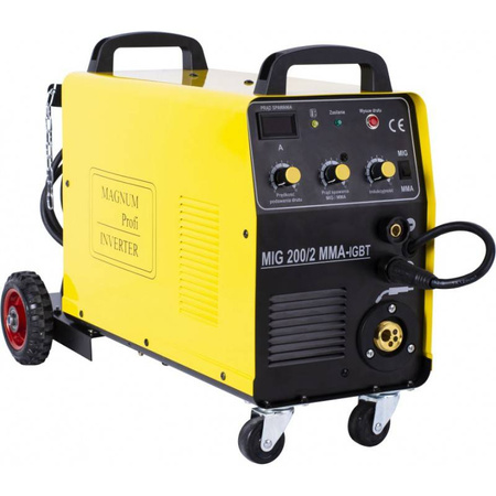 MAGNUM PÓŁAUTOMAT SPAWALNICZY MIG/MAG 200/2 MMA KN