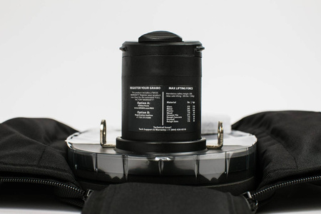 GRABO PRO-LIFTER 20 CHWYTAKI PRÓŹNIOWE + 2x AKUMULATOR 2,6AH + ŁADOWARKA + TORBA TRANSPORTOWA