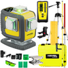 NIVEL SYSTEM LASER KRZYŻOWY CL4D-G BLUETOOTH + SJJ-M1 EX STATYW+ RD800 CZUJNIK + LS24 ŁATA + LP36 TYCZKA