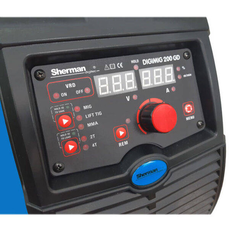 SHERMAN SPAWARKA INWERTOROWA SYNERGICZNA DIGIMIG 200GD