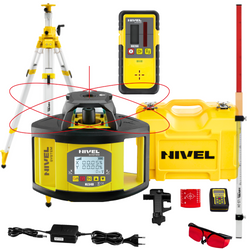 NIVEL SYSTEM NIWELATOR LASEROWY NL540 + SJJ32 STATYW + LS24 ŁATA