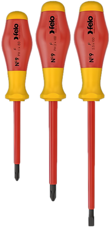 FELO FL91397198 ZESTAW WKRĘTAKÓW VDE 2.5 / 3.0 / 3.5 / 4.0 / 5.5 / PH1 / PH2