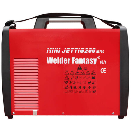 WELDER FANTASY SPAWARKA INWERTOROWA MINI JET TIG AC/DC 200 IGBT + UCHWYT PARKER