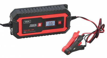 IDEAL PCHARGE8 PRAKTIK CHARGER 8 LCD 6/12V