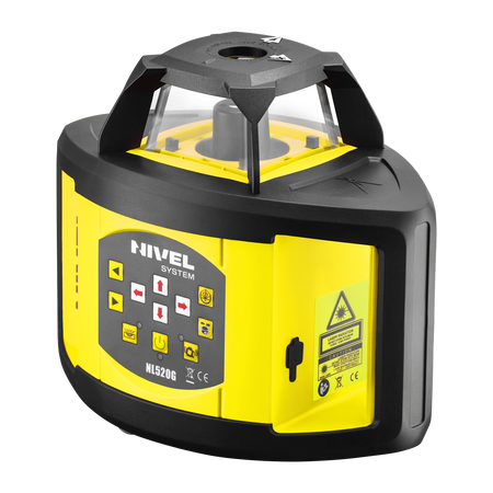 NIVEL SYSTEM NIWELATOR LASEROWY NL520G DIGITAL + SJJ1 STATYW + LS24 ŁATA