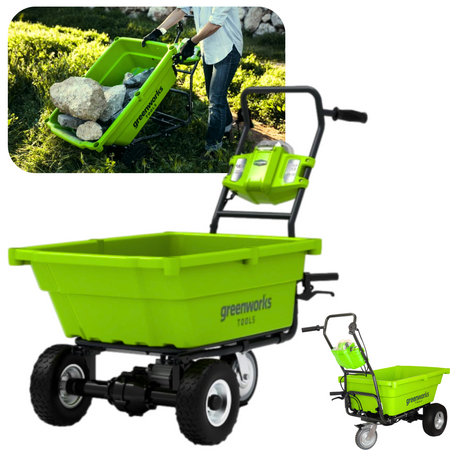 GREENWORKS GR7400007 TACZKA OGRODOWA AKUMULATOROWA 40V G40GC