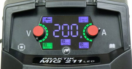 IDEAL SPAWARKA PRAKTIK MIG 211 SYNERGIC LED