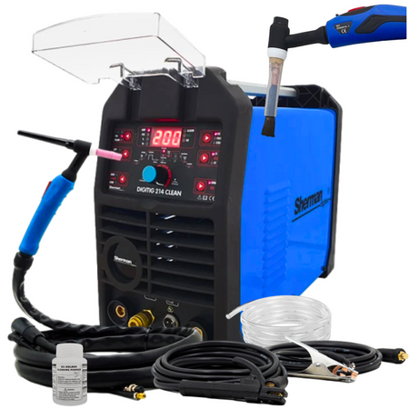 SHERMAN SPAWARKA INWERTOROWA DIGITIG 214 CLEAN Z FUNKCJĄ CZYSZCZENIA SPOIN