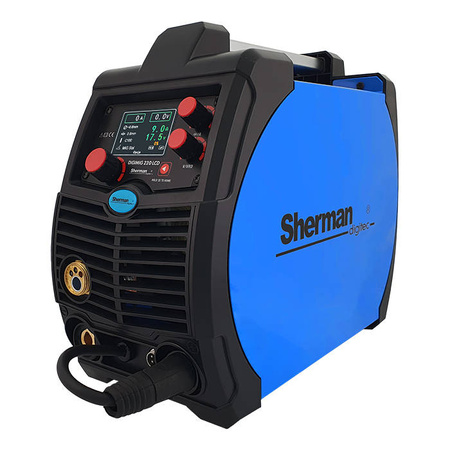 SHERMAN MIGOMAT DIGIMIG 220 LCD MIG/MAG MMA + PRZYŁBICA V7A