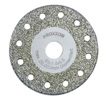 PROXXON PR28557 TARCZA POKRYTA DIAMENTEM DO CIĘCIA I OBRÓBKI ŚR. 50 MM X 1, DO LHW + LHW/A