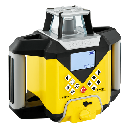 NIVEL SYSTEM NIWELATOR LASEROWY NIVEL NL720 DIGITAL + MC-1D CLAMPS + SJJ32 STATYW + LS24 ŁATA