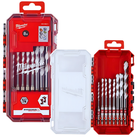 MILWAUKEE 4932493871 ZESTAW WIERTEŁ SHOCKWAVE UNIWERSAL