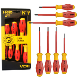 FELO FL91397198 ZESTAW WKRĘTAKÓW VDE 2.5 / 3.0 / 3.5 / 4.0 / 5.5 / PH1 / PH2
