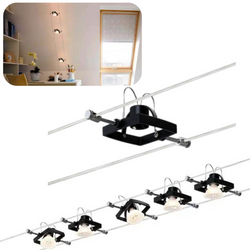 PAULMANN PL94291 SYSTEM LINKOWY MAC II MAX. 1X10W CZARNY GU5.3 230V