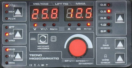 IDEAL TECNO MIG 203 MIG/TIG/MMA SYNERGIC VRD TIG