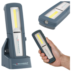 SCANGRIP SG036208 AKUMULATOROWA LAMPA ROBOCZA LED Z BAZĄ ŁADUJĄCĄ UNIFORM FORLIFE