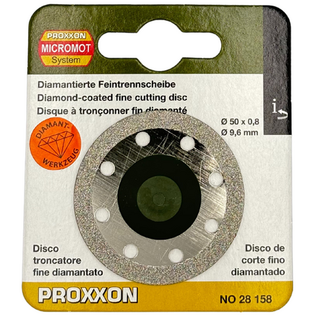 PROXXON PR28158 TARCZA TNĄCA DROBNOZIARNISTA Z POWŁOKĄ DIAMENTOWĄ DO LHW i LHW/A