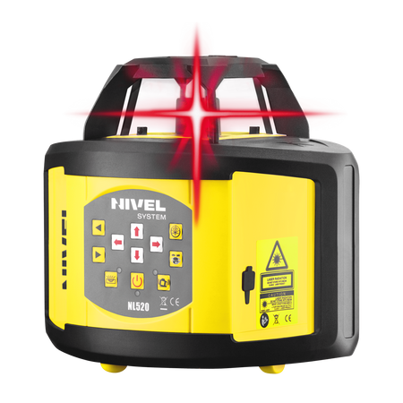 NIVEL SYSTEM NIWELATOR LASEROWY NL520 DIGITAL