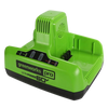 GREENWORKS G60x2UC6 ŁADOWARKA 6A DUAL SLOT 60V