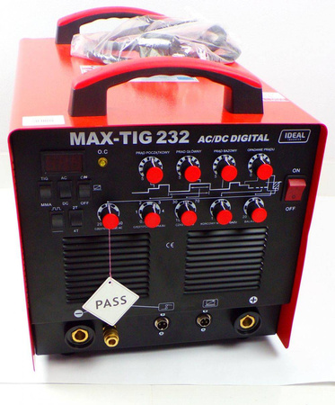 IDEAL SPAWARKA INWERTOROWA MAX-TIG 232 AC/DC