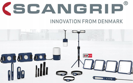 SCANGRIP LAMPA 360 STOPNI 6000 LM AREA 6 CONNECT