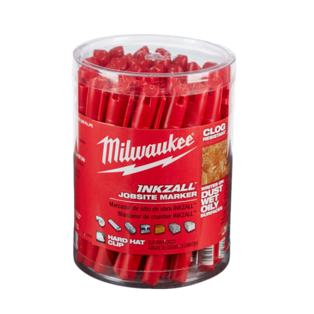 MILWAUKEE 48223170 MARKER BUDOWLANY CZERWONY