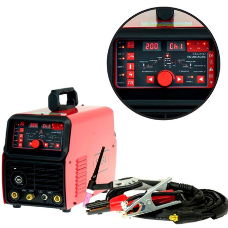 IDEAL TECNO TIG 205 AC/DC PULSE DIGITAL TTIG205AC