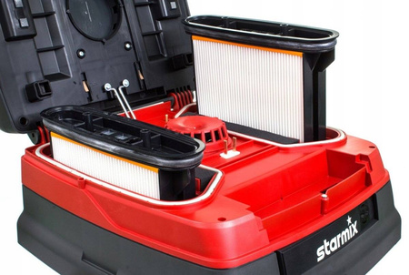 ODKURZACZ PRZEMYSŁOWY STARMIX IPULSE M-1635 SAFE TOP + WORKI PE 25/35 POLIETYLEN 5 SZT