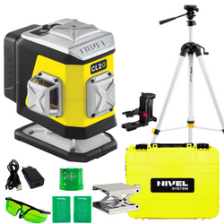 NIVEL SYSTEM LASER KRZYŻOWY ZIELONY CL2G + SJJ-M1 EX STATYW