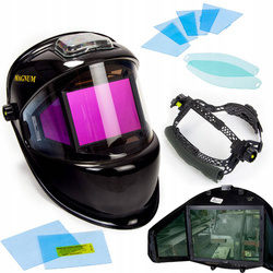 MAGNUM AUTOMATYCZNA PRZYŁBICA PANORAMICZNA BLACK POS-W-PANORAM