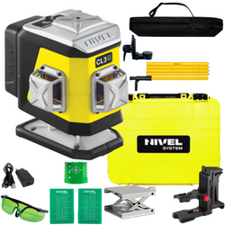 NIVEL CL3G LASER KRZYŻOWY BLUETOOTH + TYCZKA