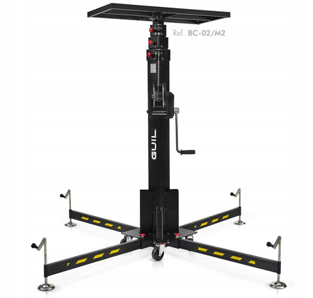 GUIL ELC 765 PODNOŚNIK TELESKOPOWY DO 230KG H 5.22M