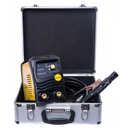 SPAWARKA INWERTER MMA MAGNUM SNAKE200I WALIZKA ALU