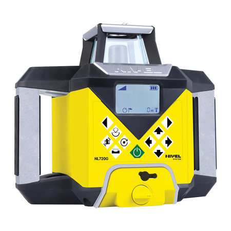 NIVEL SYSTEM NIWELATOR LASEROWY NL720G DIGITAL + SJJ1 STATYW + LS24 ŁATA