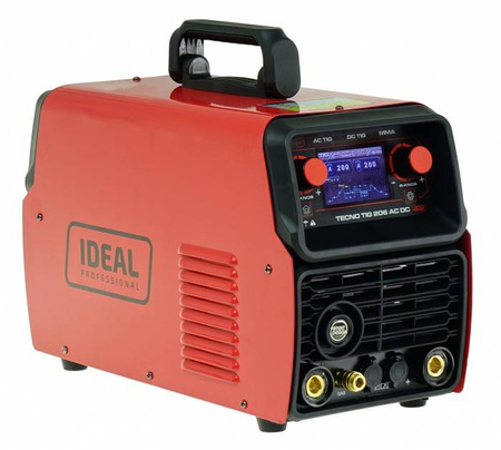 ZESTAW IDEAL SPAWARKA TECNO TIG 206 AC/DC LCD