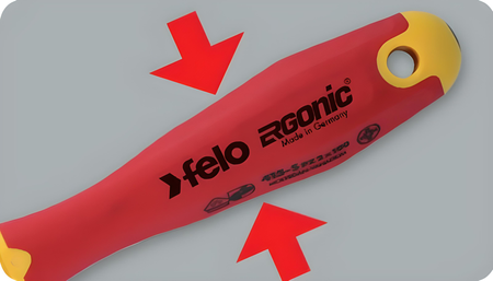 FELO FL41385198 ZESTAW WKRĘTAKÓW - ERGONIC SLIM 5 SZT.