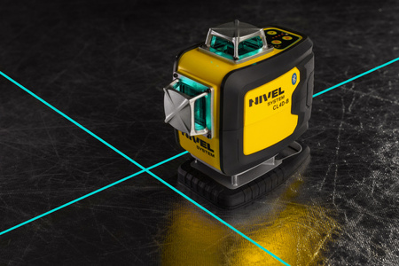 NIVEL SYSTEM LASER KRZYŻOWY CL4D-B BLUETOOTH + SJJ-M1 EX STATYW + CLS4 CZUJNIK