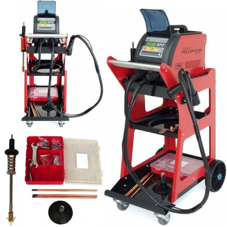IDEAL TECNO PULLER 5100 DIGITAL 400V WÓZEK
