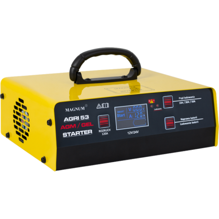 MAGNUM PROSTOWNIK Z ROZRUCHEM AGRI53 AGM/GEL 12/24