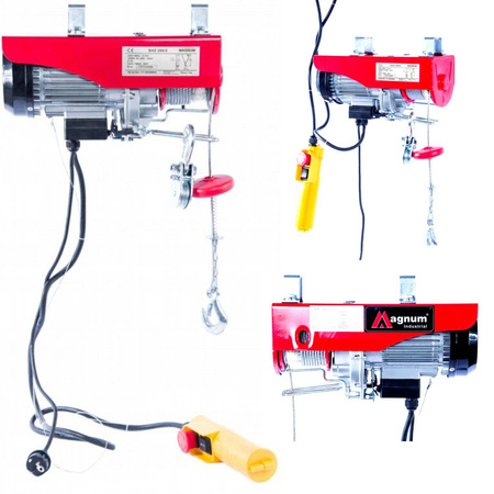 MAGNUM WCIĄGARKA LINOWA ELEKTRYCZNA SHZ 300